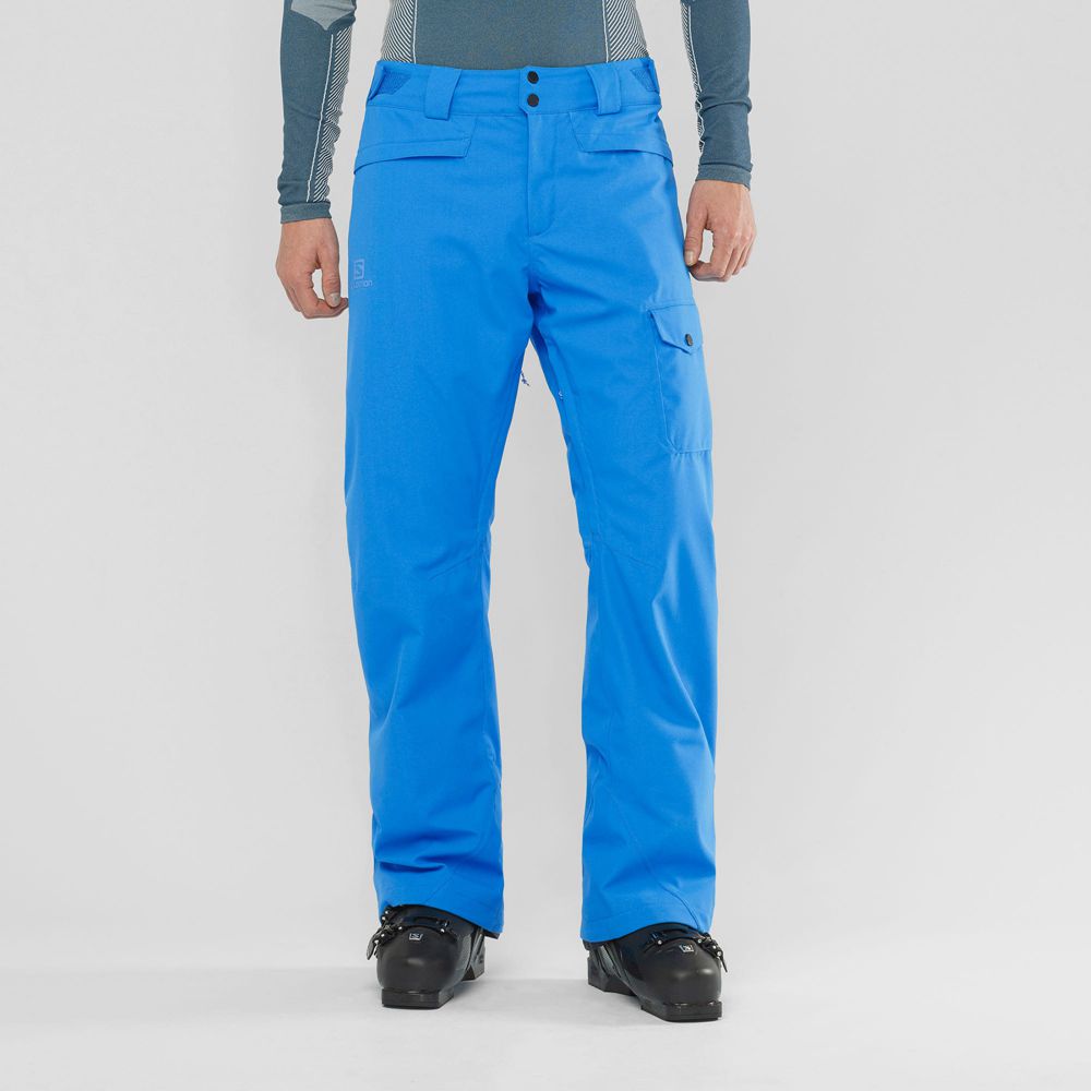 Salomon Israel HIGHASARD M - Mens Pants - Indigo Bunting (UJBK-65419)